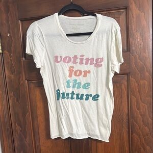 Grayson Threads Cream Fitted Short Sleeve Tee